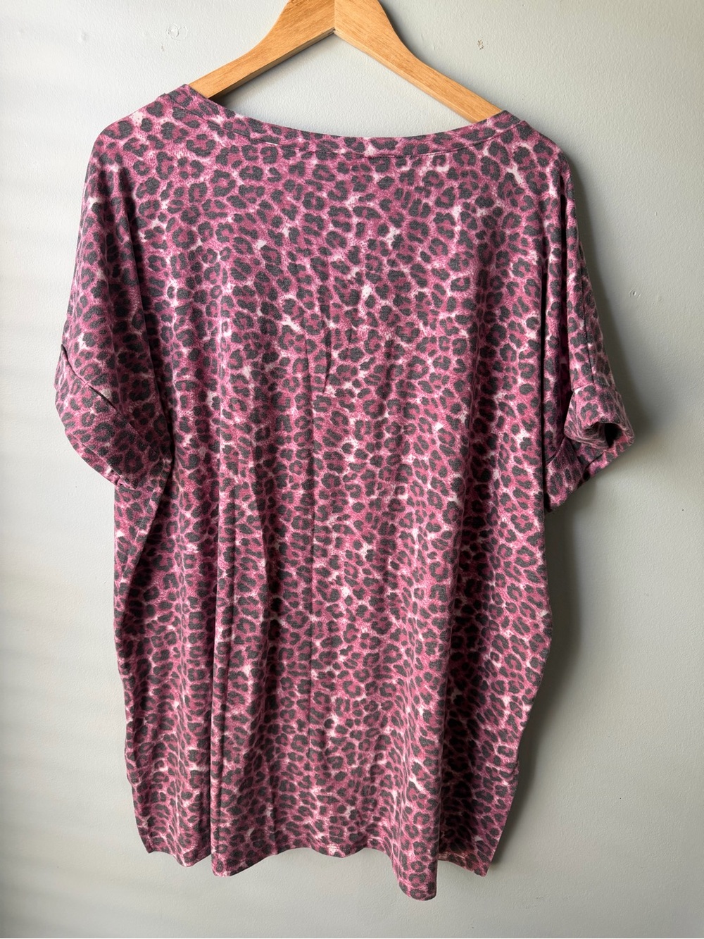 Zenana Leopard Matching Lounge Set Size 2X - Picture 6 of 10